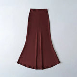 Fongt Spring New Silk-Skinty Texture Slimming Skirt