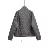 Fongt New Collar Long Sleeves Loose Pocket Cotton Coat Casual Fashion