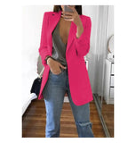 Women's Blazers Jacket Plus Size 4XL 5XL Spring Autumn Jacket Oversize for Woman Office Long Sleeve Coat Casual Clothes