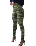 Spring And Autumn New Women's Dress High-Waisted Corns Strapped Tight Trousers Hip Corns Cross-Tied-Outfit
