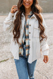 New Ins Ladies Autumn Winter Jacket Casual Twist Knit Double Pocket Shoulder Cuff Buckle Coat-Outfit
