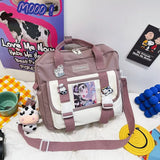 Student Campus Waterproof Backpack Women Multi-functional Travel Backpacks 2021 Schoolbags for Teenage Girls Shoulder