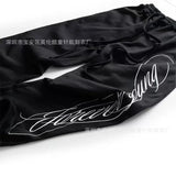 Fongt New Popular English Draft Design Men's And Women's Wide Leg Pants Side Print Series Trousers