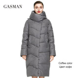2022 Women's winter jacket for women coat Long warm down parka hooded outwear Female fashion brand puffer jackets
