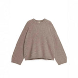 Fongt 2025 Leisurely Pure Color V-Neck Knitted Coat