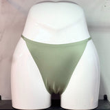 Fongt Ice Silk Scarless Lady Thong Diamond With Female Thong Trousers T-Pants Large Thong Trousers