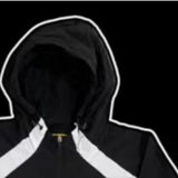 Fongt Alcatraz Island Trench Coat Embroidery ()