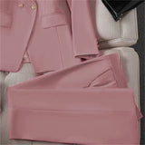Fongt Suit Retro Coat Stylish 2025 Spring And Autumn Women's Korean Edition Casual Design Serie Swear Set