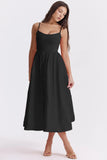 Fongt Women's Dress Summer New Sexy Bare Slings Gentle Wind Dress Women's Skirt