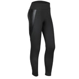 Heart Leather Leggings Push Up Fitness Leggings Workout PU Leather Patchwork High Waist Black