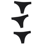Seamless Panties Women Briefs Nylon Ultra-thin G-string Thongs Low Rise Lingerie Ice Silk Briefs Lady Underwear Plus