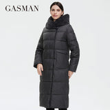 2022 Women's Winter Jacket Long Faux fur sheep curl Designer Female Coat Windproof Hat Big pocket Women's jacket
