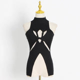Fongt Waistcoat Women 2025 Spring New Hollow Kinesith Sling Sling Vest