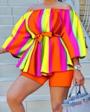 Fashion Printing Set 2023 New Printing 2-Piece Suit For Women-Outfit