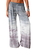 Gradient Print Loose Yoga Wide Leg