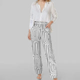 Fongt New Commuter Shirt Loose Trousers Fashion Casual Women's Spring Women's Suit