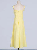 Fongt Elegant Wind 2025 Spring New Three-Dimensional Fish Bone Tie + Yellow Thoracic Dress Suit