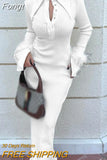 Women Fashion Solid Feather Splicing Shirt Dress Autumn Casual Long Sleeve Party Dress Ladies Sexy Turn-down Collar Long