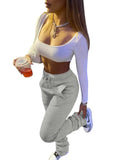 Thickened Fabric Sports Leisure Drawstring Pockets
