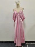 Fongt Temperament Dress 2025 Autumn And Winter 2025 New Elegant Slimming Irregular Design Sling Skirt