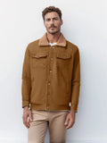 Fongt And Winter Men's Jacket With Velvet Cotton Work Clothes Casual Jacket Jacket
