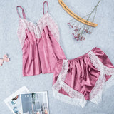 Sleepwear Sexy Satin Pajama