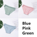 Cotton Panties Underwear Solid Women Sexy Lace Underpants Soft Briefs Set Female Intimates Plus Size Lingerie Panty