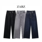 Fongt Homemade New Women's Fashion Double-Fashion High Waist High-Legged-Legged Jeans 8197/232
