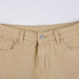 High Waist Slim Jeans Bell Bottoms-Outfit