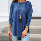 Casual Cotton O Neck