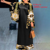 Summer Dress 2022 VONDA Vintage Lace Patchwork Party Long Maxi Dress Beach Sundress Ruffled Vestido Kaftan Robe