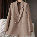 Fongt Suit Jacket Female Spring And Autumn 2024 New Small Spring And Autumn Suit Jacket Temperament Korean Version Casual Women-Outfit