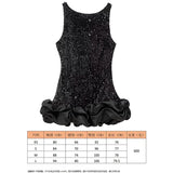 Fongt Women's Clothing Spring 2025 New Glit Decorative Feathers Spliced Long-Sleeved Mini Dress