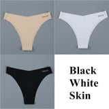 Hot Ice Silk Women Panties Invisible Ultra Thin Seamless Underwear Briefs Underpants Sexy Lingerie Solid Panties
