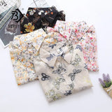 New Women Butterfly Floral Embroidery Lantern Sleeve Chiffon Blouse Button Up Transparent Shirt Casual Sunscreen Tops