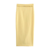 Fongt New With Belt Sleeveless Top 5030737 Midi Skirt 4391522