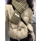 Fongt Collar Cotton Coat Women's Autumn And Winter 2025 New High-End Feel Super-Good-Looking Cotton Jacket