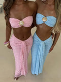 Large Number Of GY26049 Lace Getaway Seaside Leisure Swimsuit Two