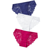 Exotic Apparel Sexy Panties Lace Briefs Women Low-Rise Solid Panty Underwear Sexy Women Lace Breathable Hip-lift