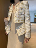coat hem detachable woolen short loose suit version of autumn and winter