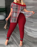 Fongt 2024 Women's Clothing Explosion Two Sets Of Irregular Fashion Trousers